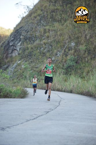 Race photo from Kelud Vertical Challenge 2024