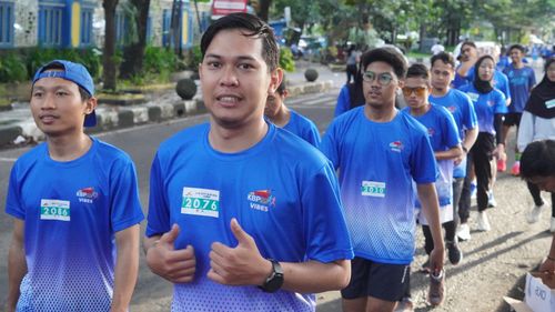 Race photo from KBP City Run 2024 Vibes