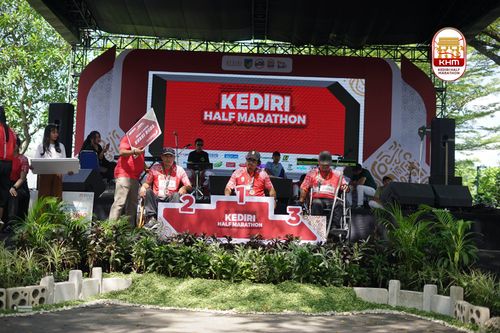 Race photo from Kediri Half Marathon 2025