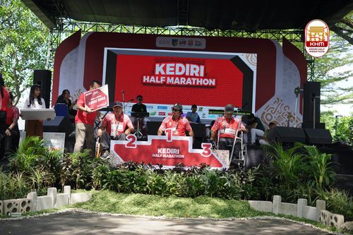 Race photo from Kediri Half Marathon 2025