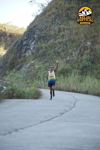 Race photo from Kelud Vertical Challenge 2024