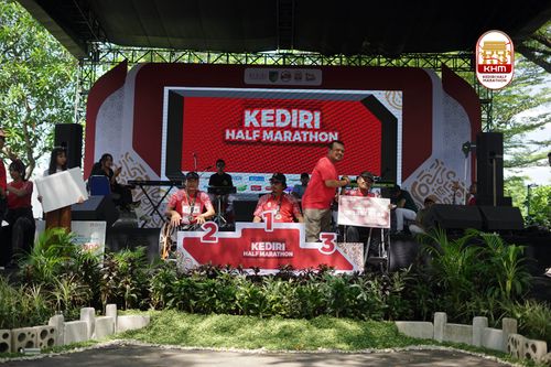 Race photo from Kediri Half Marathon 2025