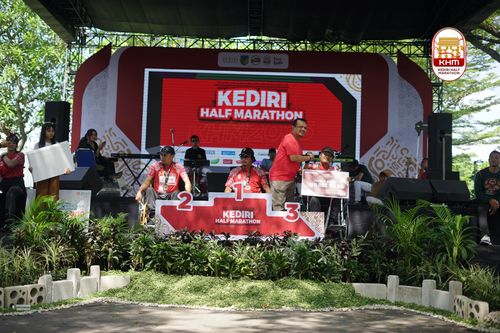 Race photo from Kediri Half Marathon 2025