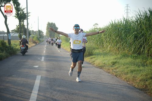 Race photo from Kediri Half Marathon 2024
