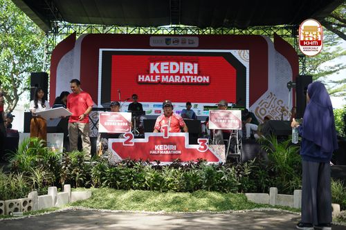 Race photo from Kediri Half Marathon 2025