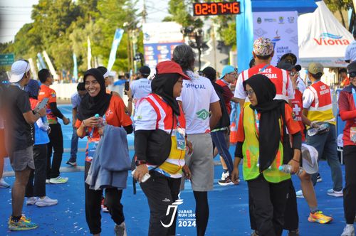 Race photo from Jabar Run 10K 2024