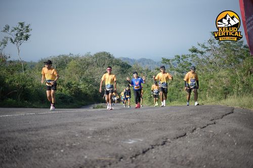 Race photo from Kelud Vertical Challenge 2024