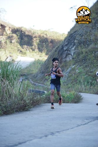 Race photo from Kelud Vertical Challenge 2024