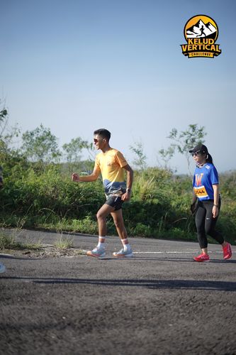 Race photo from Kelud Vertical Challenge 2024