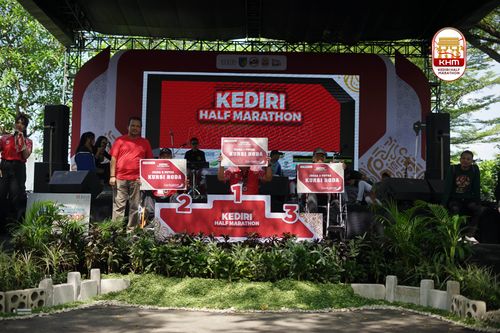 Race photo from Kediri Half Marathon 2025