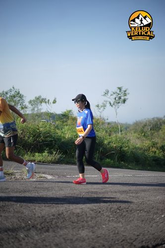 Race photo from Kelud Vertical Challenge 2024