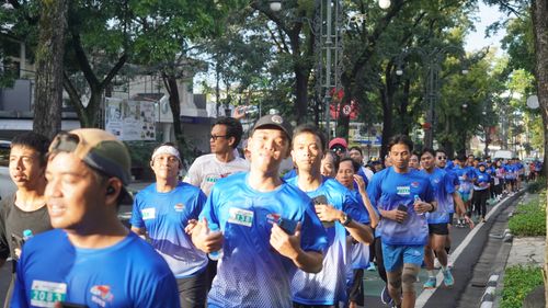 Race photo from KBP City Run 2024 Vibes