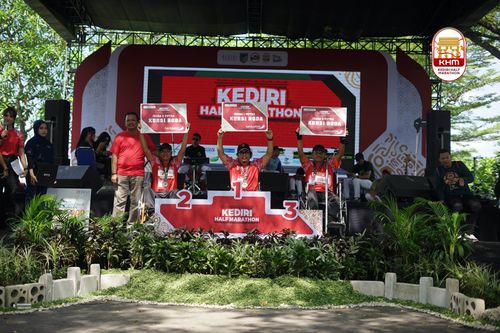 Race photo from Kediri Half Marathon 2025