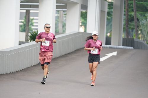 Race photo from Assurance Fun Run 2024