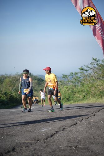 Race photo from Kelud Vertical Challenge 2024