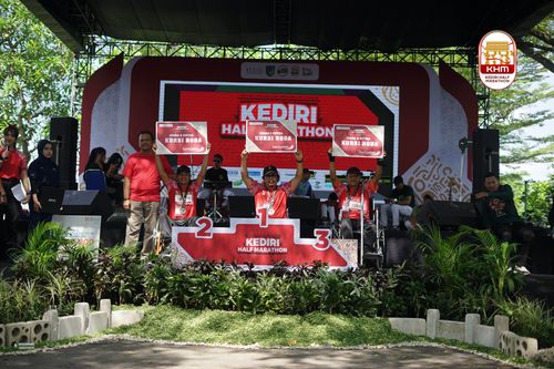 Race photo from Kediri Half Marathon 2025