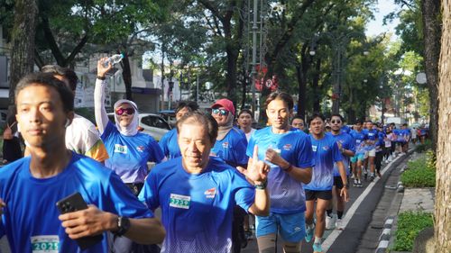 Race photo from KBP City Run 2024 Vibes