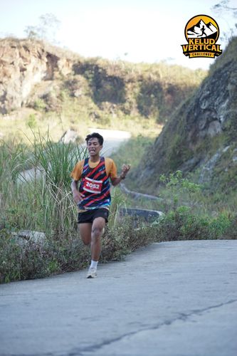 Race photo from Kelud Vertical Challenge 2024
