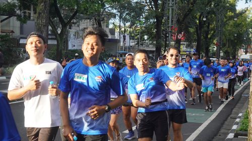 Race photo from KBP City Run 2024 Vibes