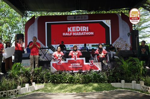 Race photo from Kediri Half Marathon 2025