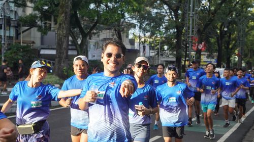 Race photo from KBP City Run 2024 Vibes