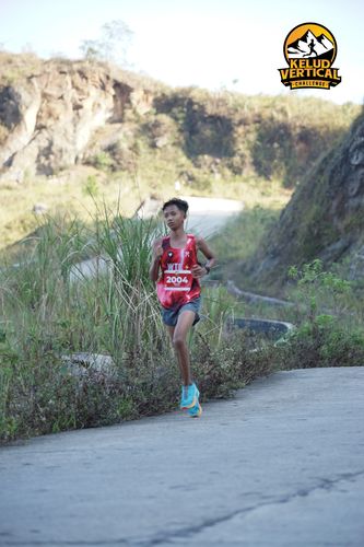 Race photo from Kelud Vertical Challenge 2024