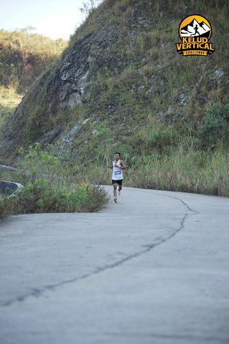 Race photo from Kelud Vertical Challenge 2024