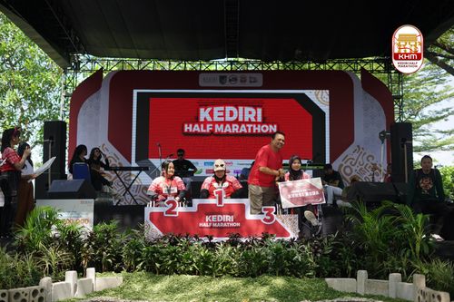 Race photo from Kediri Half Marathon 2025