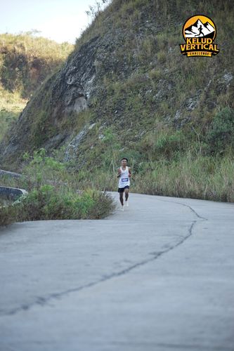 Race photo from Kelud Vertical Challenge 2024
