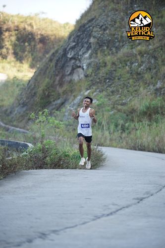 Race photo from Kelud Vertical Challenge 2024