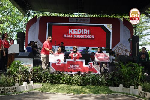 Race photo from Kediri Half Marathon 2025