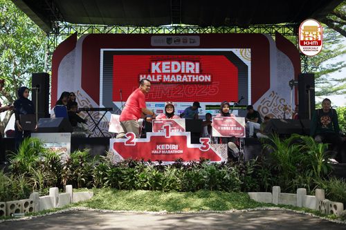 Race photo from Kediri Half Marathon 2025
