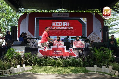 Race photo from Kediri Half Marathon 2025