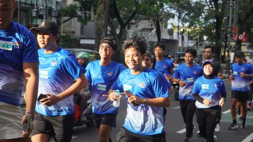 Race photo from KBP City Run 2024 Vibes