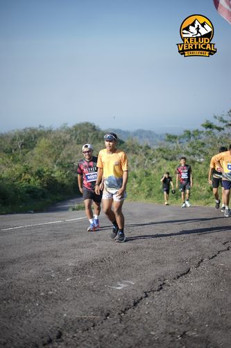 Race photo from Kelud Vertical Challenge 2024