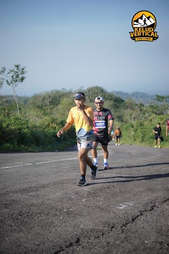 Race photo from Kelud Vertical Challenge 2024
