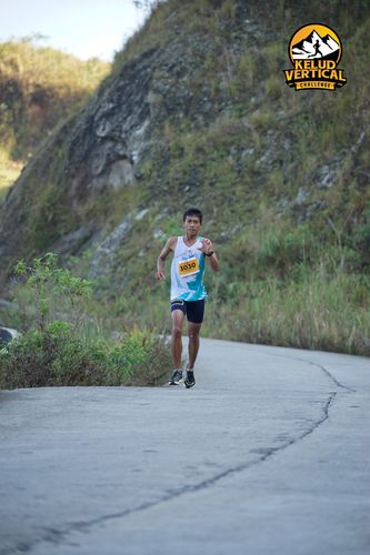 Race photo from Kelud Vertical Challenge 2024
