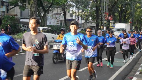 Race photo from KBP City Run 2024 Vibes