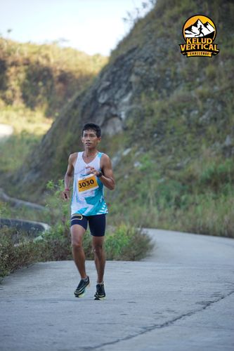 Race photo from Kelud Vertical Challenge 2024