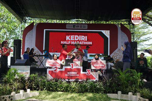 Race photo from Kediri Half Marathon 2025