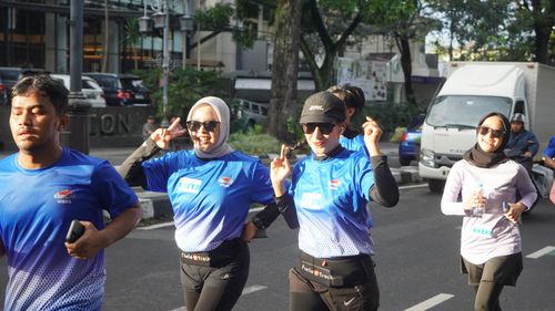 Race photo from KBP City Run 2024 Vibes
