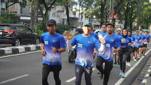 Race photo from KBP City Run 2024 Vibes