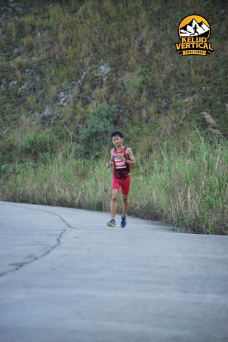 Race photo from Kelud Vertical Challenge 2024
