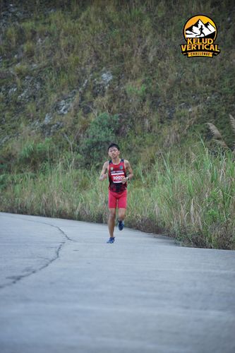 Race photo from Kelud Vertical Challenge 2024