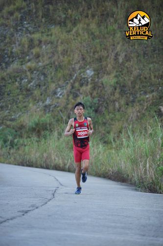 Race photo from Kelud Vertical Challenge 2024
