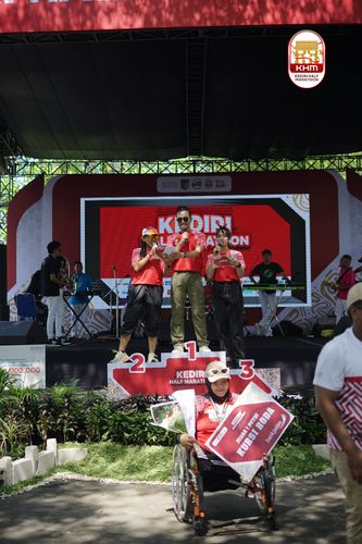 Race photo from Kediri Half Marathon 2025