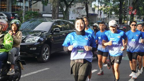 Race photo from KBP City Run 2024 Vibes