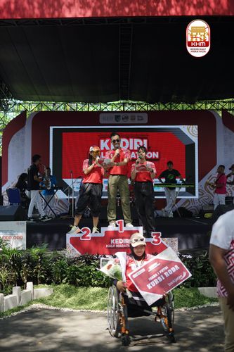 Race photo from Kediri Half Marathon 2025