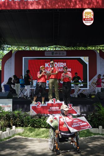 Race photo from Kediri Half Marathon 2025