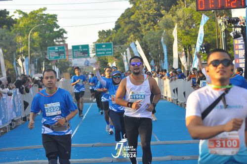 Race photo from Jabar Run 10K 2024